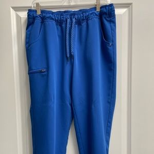 Royal Blue Jaanuu 5-Pocket Skinny Scrub Jogger